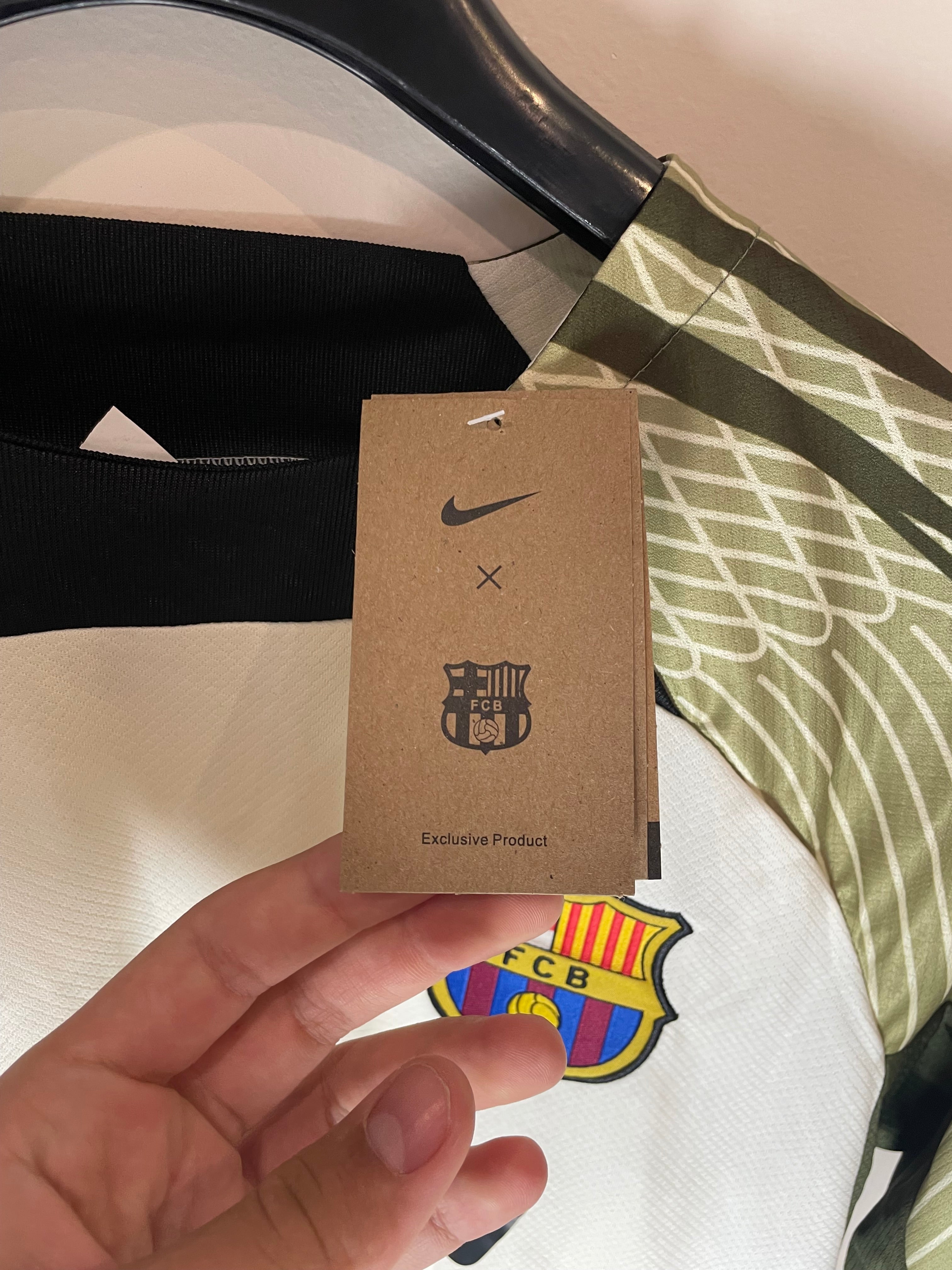 FC Barcelona Neon Blue Tréninkový Set- Limitovaná Edice